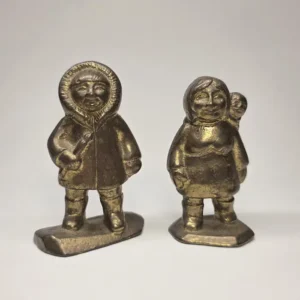 Traditional-Style Carved Human Figurines – Indigenous-Inspired Art