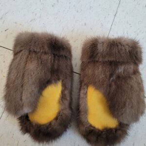 Kids Muskrat mittens