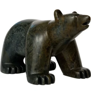 Large Soapstone Bear (Cree).